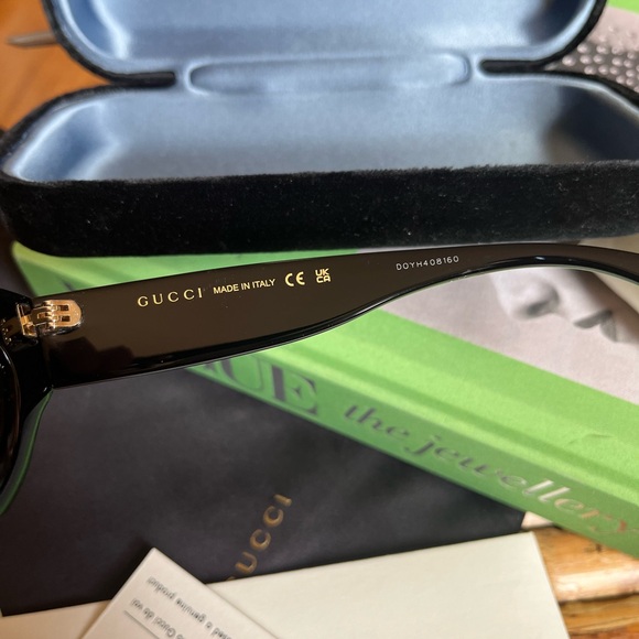 GUCCI Hollywood Cat Eye Sunglasses - Retro - Rhinestone - Picture 8 of 11